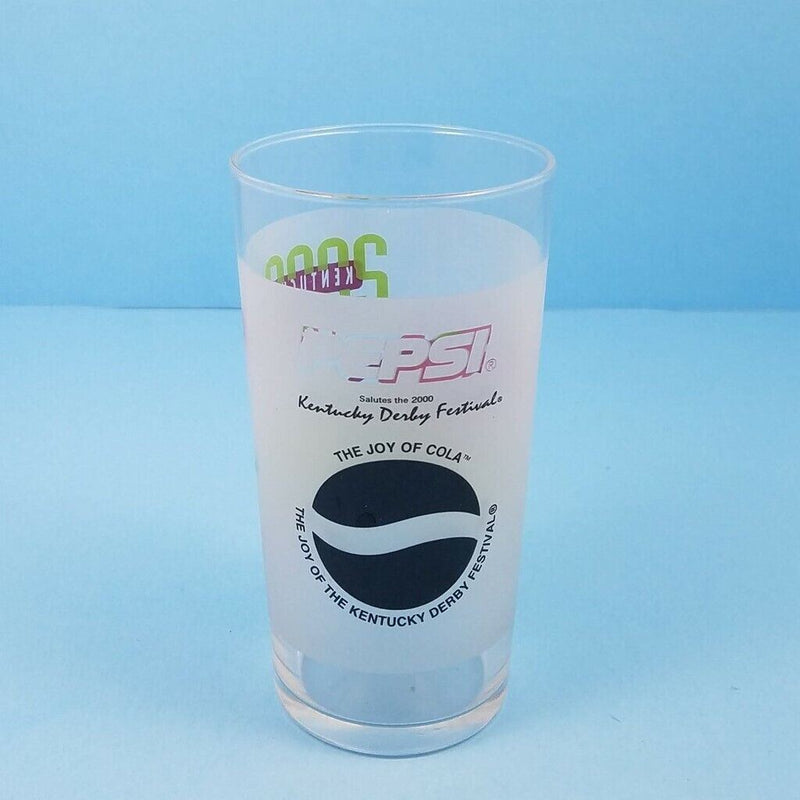 Load image into Gallery viewer, Kentucky Derby Festival 2000 Pegasus Mint Julep Beverage Drinking Glass Pepsi