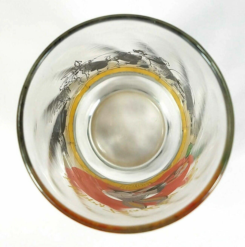 Load image into Gallery viewer, Bugs Bunny Glass 50th Anniversary Happy Birthday Drinking Clear Tumbler 16oz