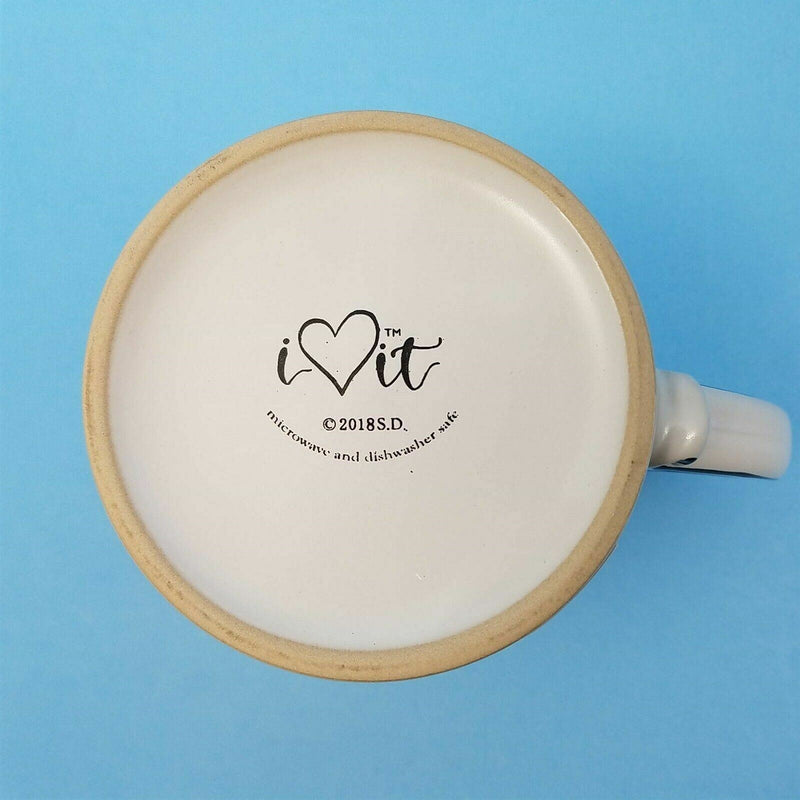 Load image into Gallery viewer, Football Mom Coffee Mug or Tea Cup by Blue Sky Ceramic White 17oz Hashtag