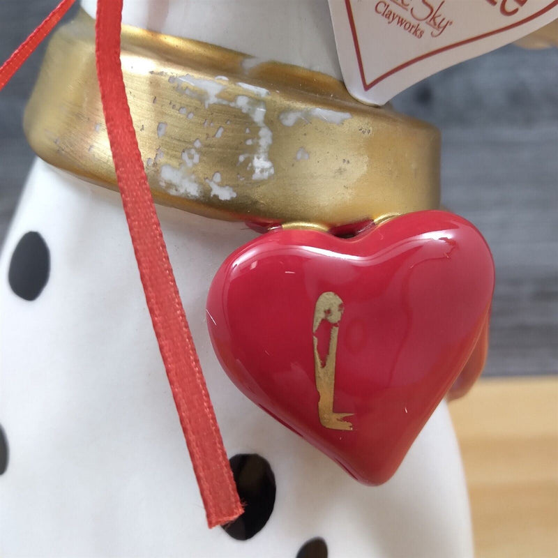 Load image into Gallery viewer, Dalmatian Dog Figurine Decorative Home Décor Blue Sky Clayworks Heather Golminic