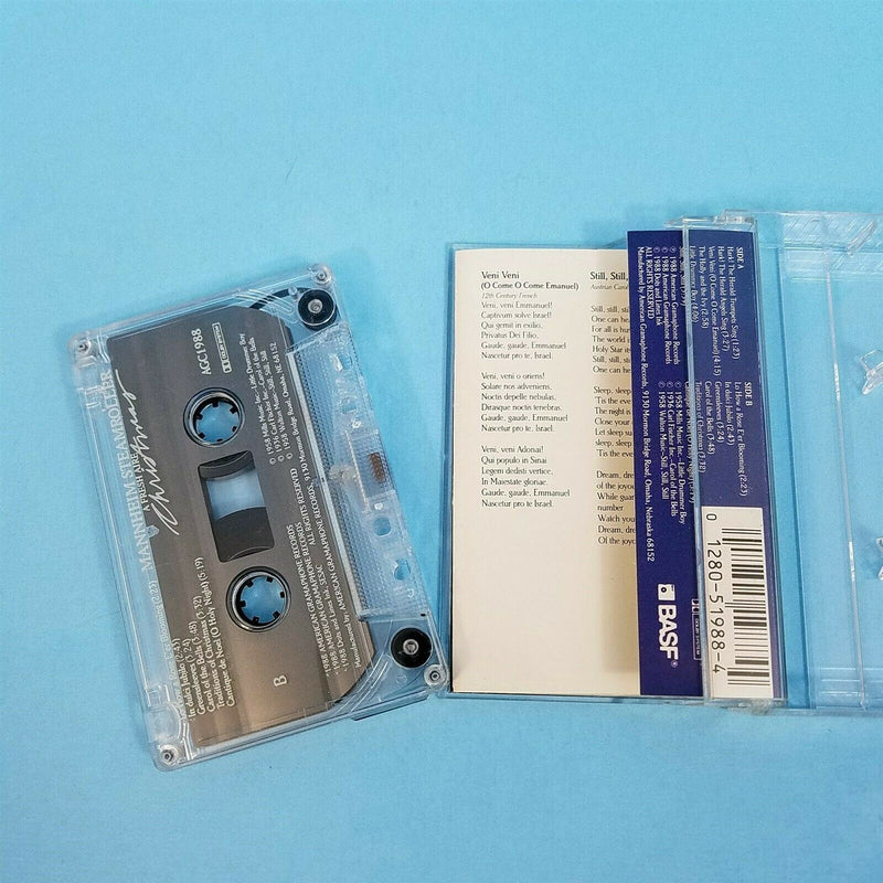 Load image into Gallery viewer, Mannheim Steamroller A Fresh Aire Christmas Cassette Tape AGC-1988