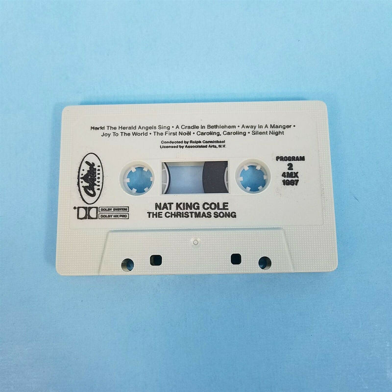 Load image into Gallery viewer, Nat King Cole Christmas Songs Cassette C4-46318 Capital Records 1980