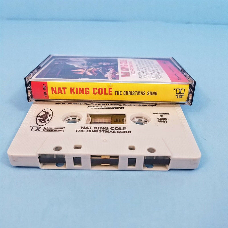 Load image into Gallery viewer, Nat King Cole Christmas Songs Cassette C4-46318 Capital Records 1980