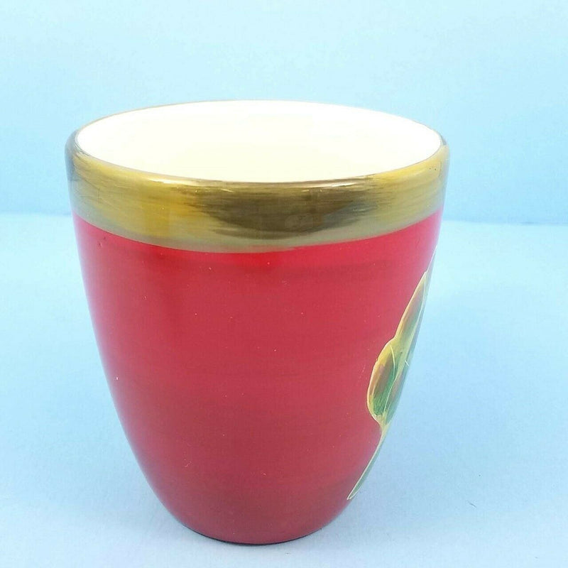 Load image into Gallery viewer, Artichoke Set of 5 Coffee Tea Mugs Cups Home Décor 16oz (473ml) Red and Green