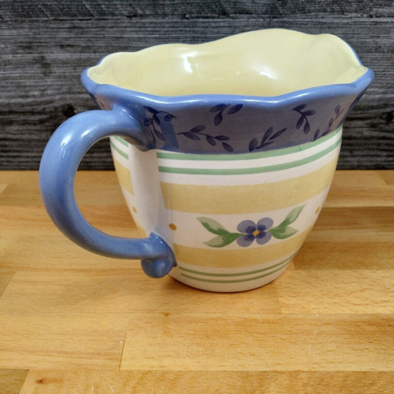 Load image into Gallery viewer, Pfaltzgraff Summer Breeze Pitcher and Plate for Cream Gravy Milk Syrup Carafe