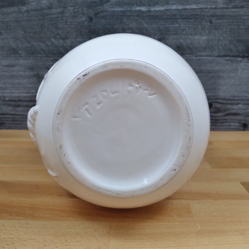 Load image into Gallery viewer, Laguna Coastal Shell Canister 8" White Carafe Decorative Nautical Sea Life Jug