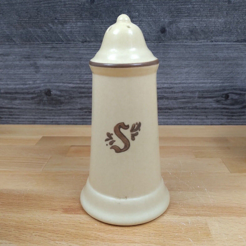 Load image into Gallery viewer, Pfaltzgraff Village Set of 4 Pieces Salt Shaker, Bowl, Hurricane Base & Soup Mug