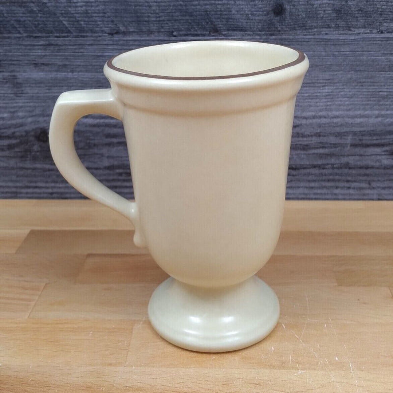Load image into Gallery viewer, Pfaltzgraff Village Footed Pedestal Coffee Mugs Cup Grandmug Set of 4 USA Made