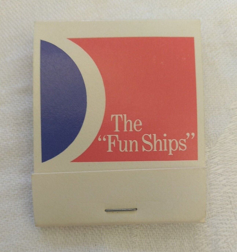 Load image into Gallery viewer, Carnival Cruise Lines Matchbook "The Fun Ships" Miami Florida Unstruck