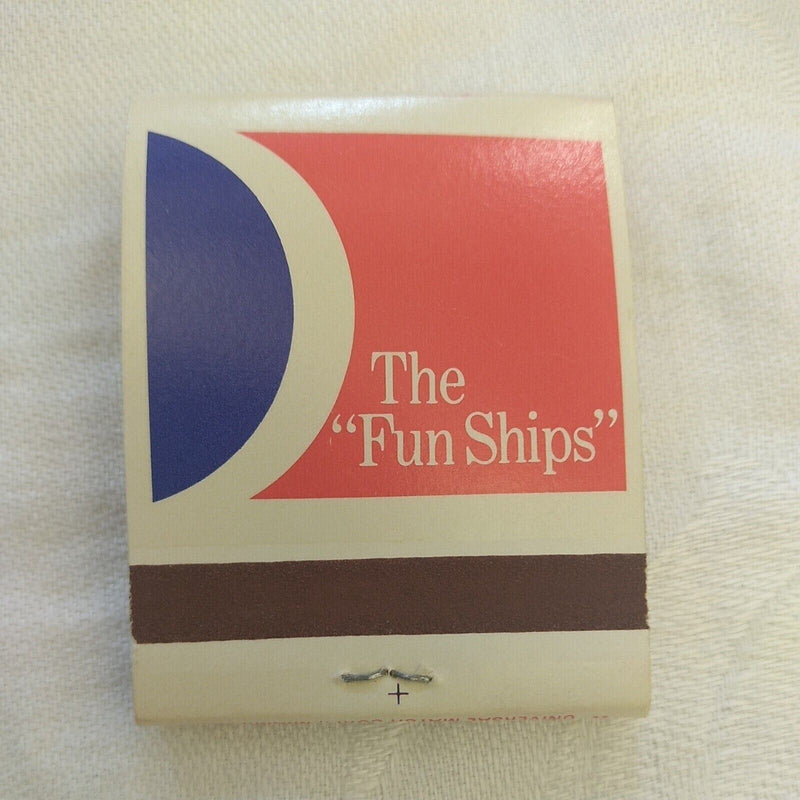 Load image into Gallery viewer, Carnival Cruise Lines Matchbook "The Fun Ships" Miami Florida Unstruck