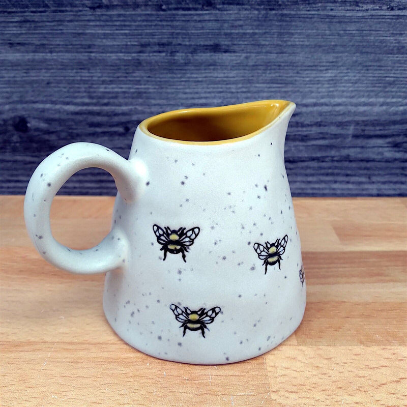 Load image into Gallery viewer, Honey Bee Sugar Bowl and Creamer Set Decorative by Blue Sky