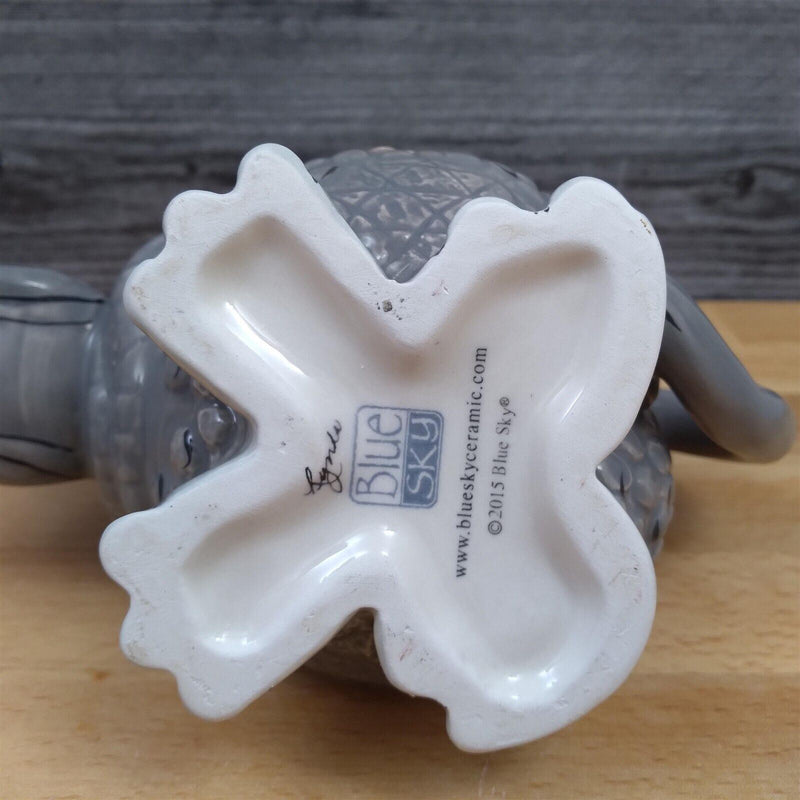 Load image into Gallery viewer, Rhino Sugar Bowl and Creamer Set Rhinoceroses by Blue Sky Lynda Corneille