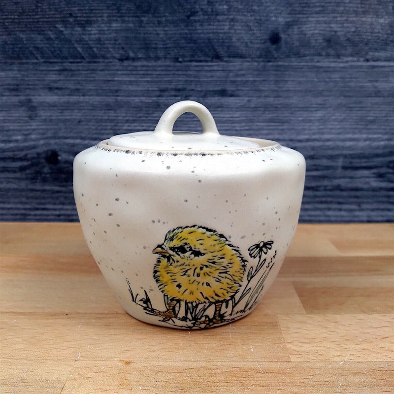 Load image into Gallery viewer, Chickadee Sugar Bowl and Creamer Set Decorative by Blue Sky