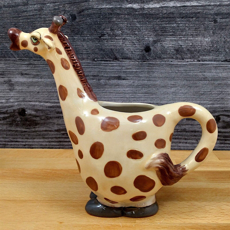 Load image into Gallery viewer, Giraffe Sugar Bowl and Creamer Set Decorative by Blue Sky
