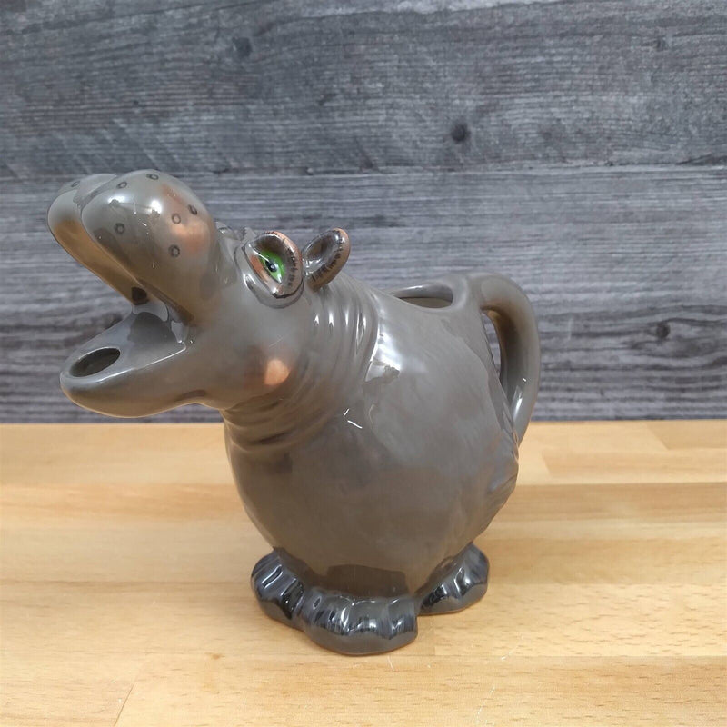 Load image into Gallery viewer, Hippo Sugar Bowl and Creamer Set Decorative by Blue Sky