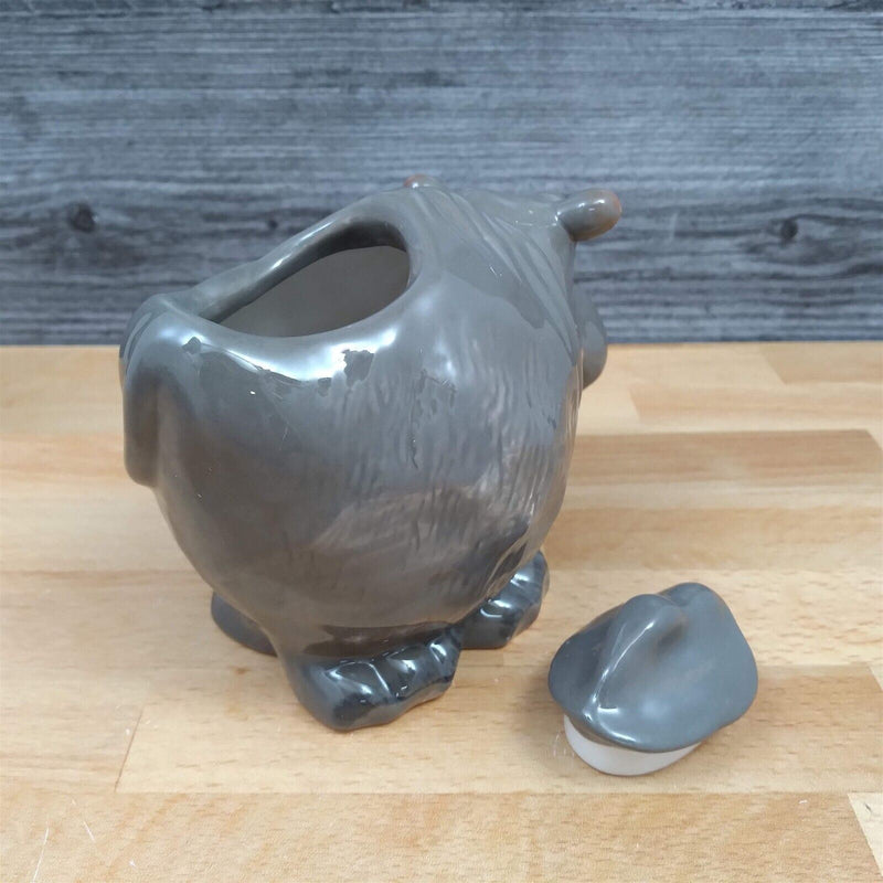 Load image into Gallery viewer, Hippo Sugar Bowl and Creamer Set Decorative by Blue Sky