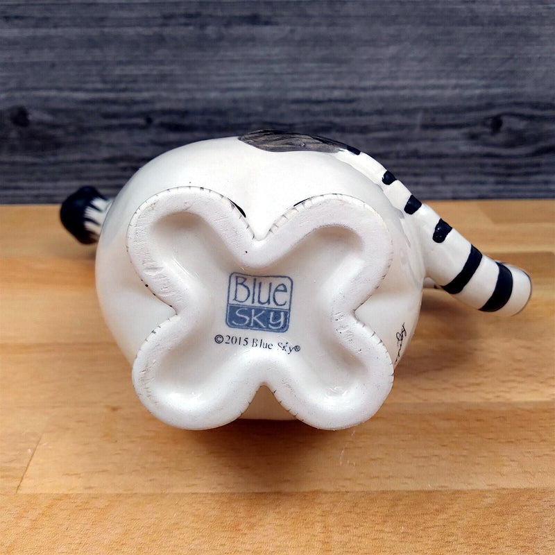 Load image into Gallery viewer, Zebra Sugar Bowl and Creamer Set Decorative by Blue Sky
