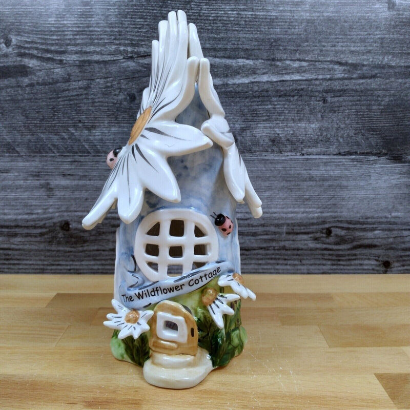 Load image into Gallery viewer, Blue Daisy Candle House In Full Bloom By Blue Sky Heather Goldminc