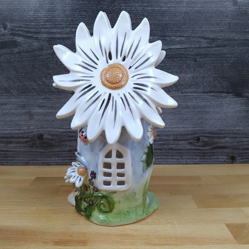 Load image into Gallery viewer, Blue Daisy Candle House In Full Bloom By Blue Sky Heather Goldminc