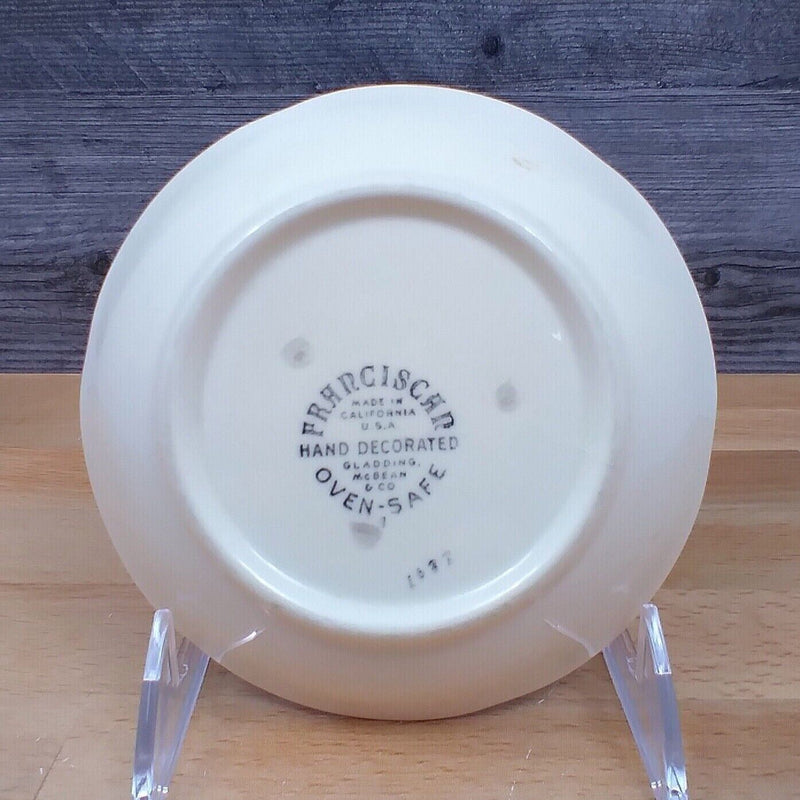 Load image into Gallery viewer, Franciscan Apple 4 Bowls for Dessert Berry Fruit Sauce 5” California USA Stamp