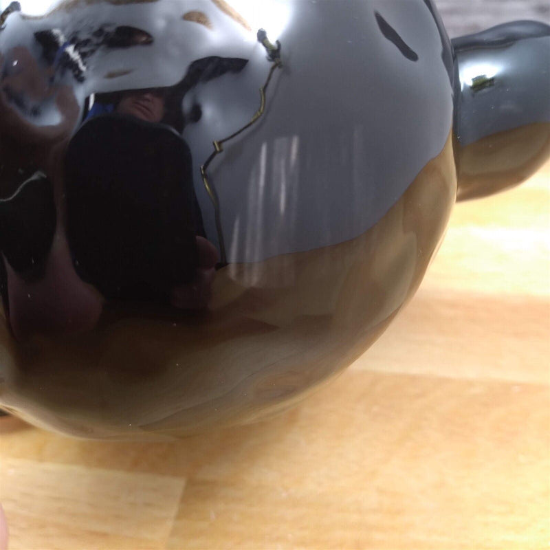 Load image into Gallery viewer, Bear in Beehive Cookie Candy Treat Jar Canister by Blue Sky Clayworks Ceramic