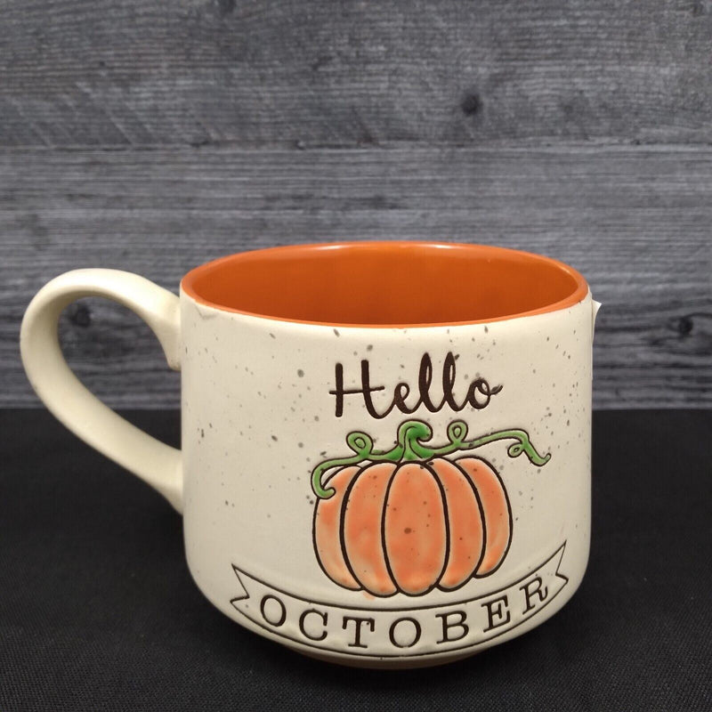 Load image into Gallery viewer, Halloween October Pumpkin Coffee Mug Beverage Tea Cup 18oz 532ml by Blue Sky
