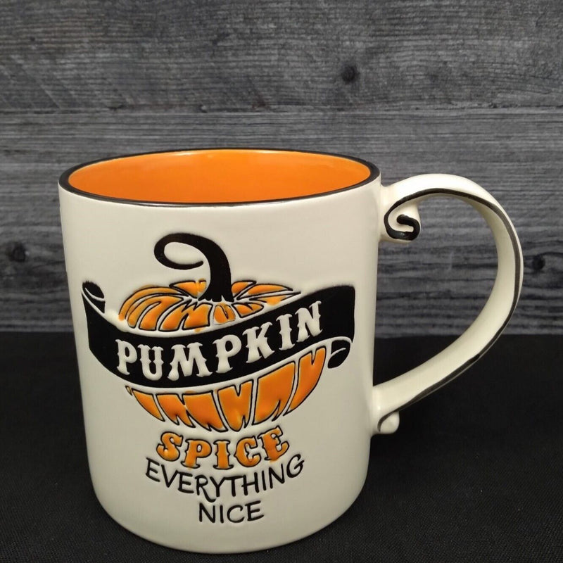 Load image into Gallery viewer, Halloween Pumpkin Spice Coffee Mug Ceramics Tea Cup 21oz 621ml by Blue Sky