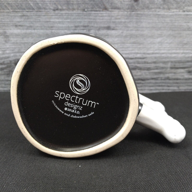 Load image into Gallery viewer, Halloween Skeleton Bones Coffee Mug Ceramics Tea Cup 21oz 621ml by Blue Sky