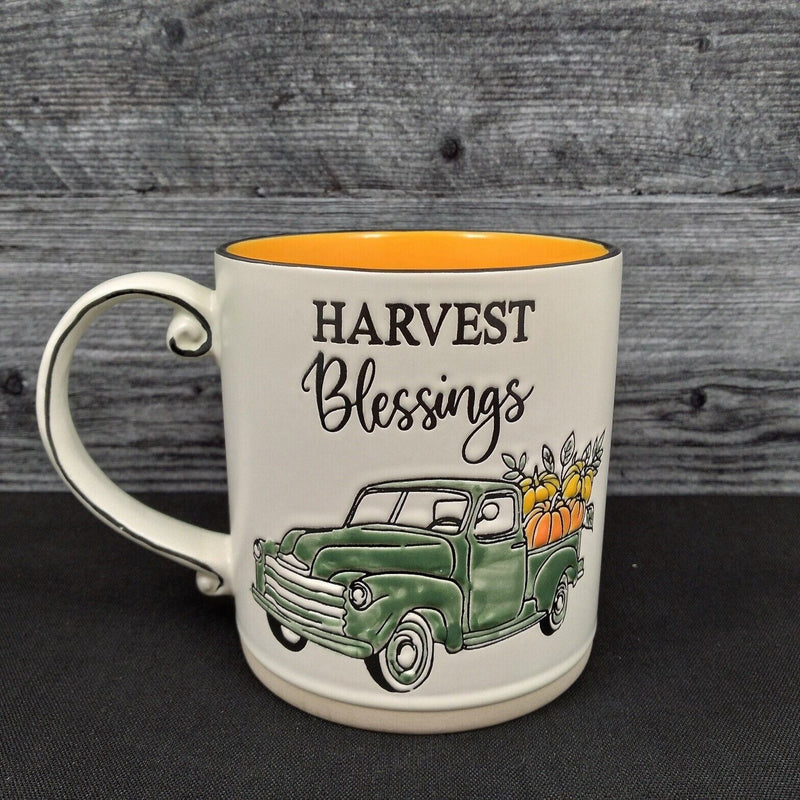 Load image into Gallery viewer, Pumpkin Harvest Truck Coffee Mug Fall Autumn Beverage Tea Cup 21oz 621ml