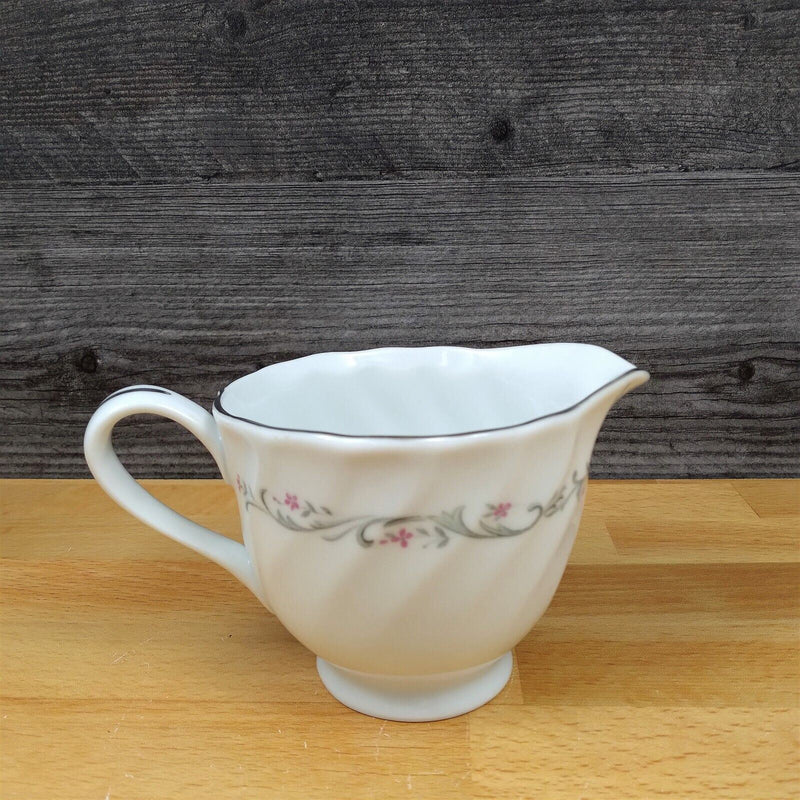 Load image into Gallery viewer, Royal Swirl Creamer and Sugar Bowl with Lid Fine China of Japan Pink Rose Floral
