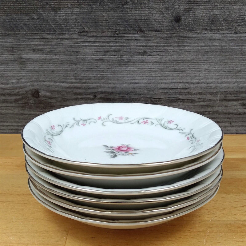 Load image into Gallery viewer, Royal Swirl Fruit Dessert Sauce Bowl Set of 6 by Fine China of Japan 5 5/8" 15cm