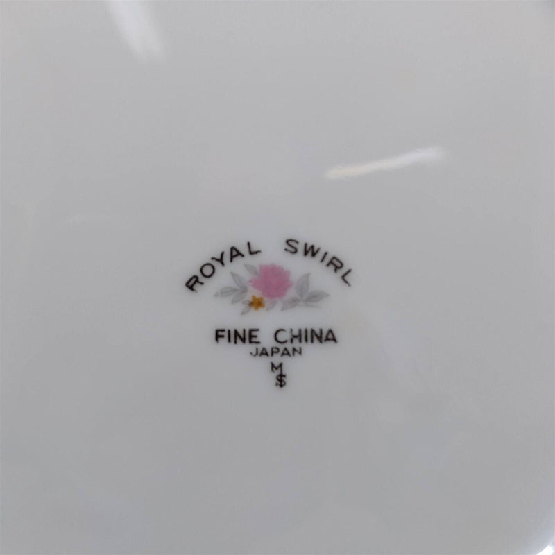 Load image into Gallery viewer, Royal Swirl Set of 6 Bread & Butter Plate Fine China Dinnerware 6 3/8" (16cm)