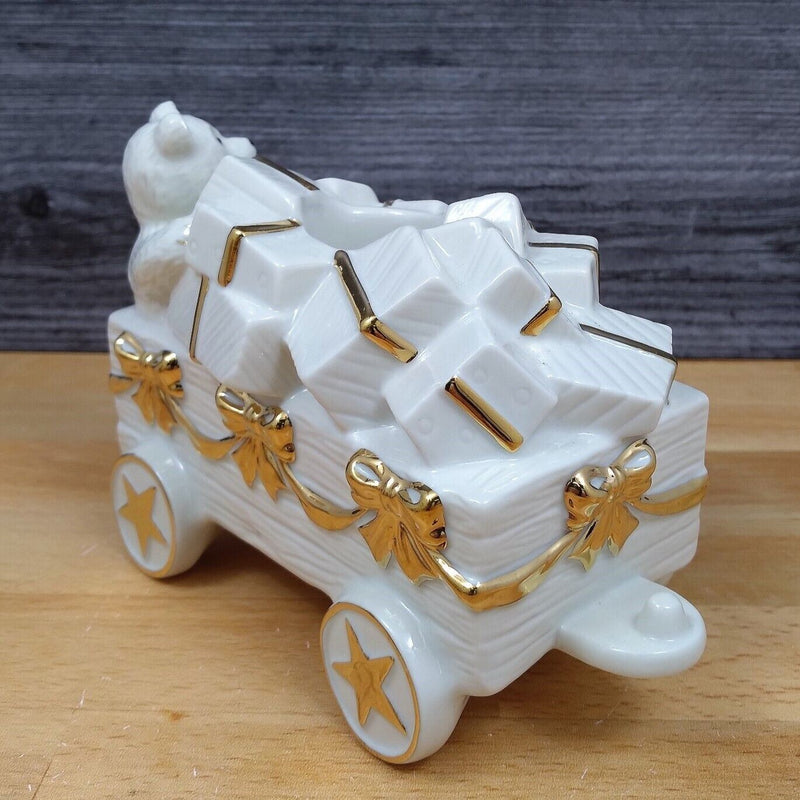 Load image into Gallery viewer, Mikasa Elegance Train 3 Pieces Candle Holder Interlocking Set Fk001 Holiday