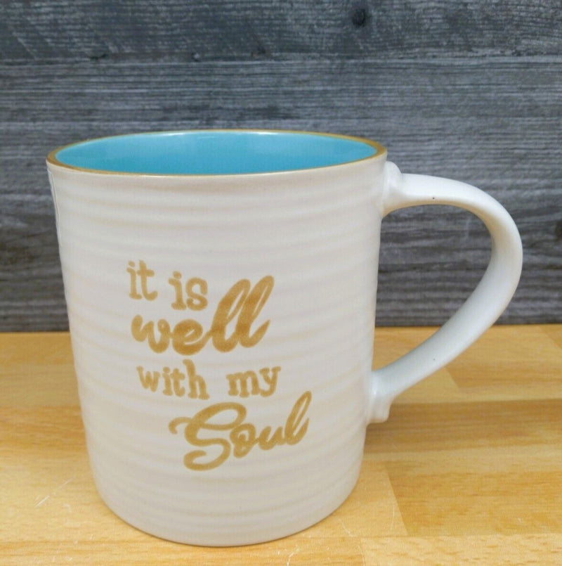 Load image into Gallery viewer, Trust in the Lord Religious Saying Coffee Mug 16oz (473ml) Tea Cup by Blue Sky