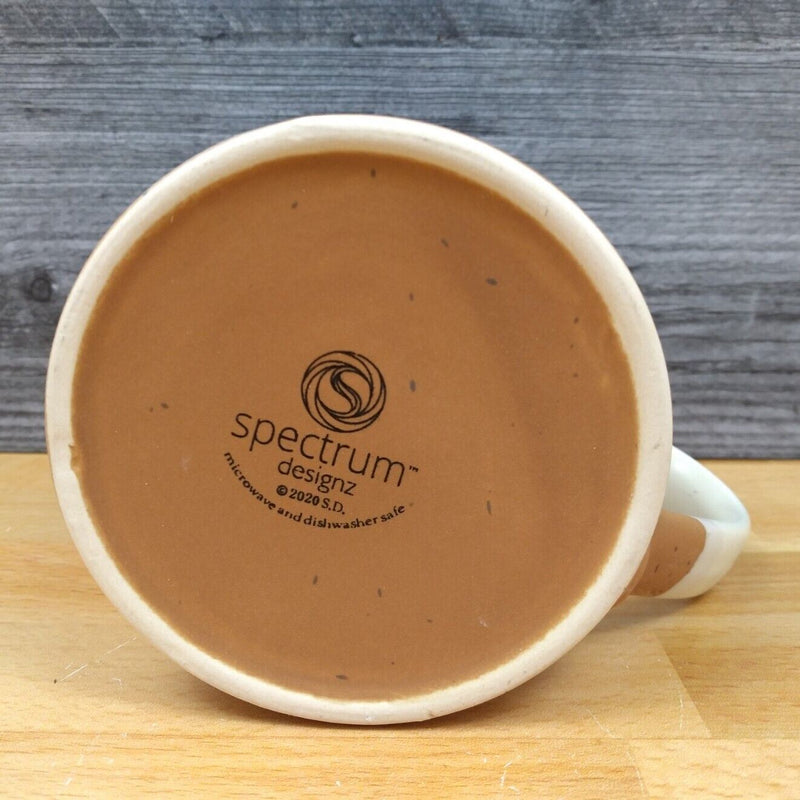 Load image into Gallery viewer, Living on a Prayer Coffee Mug 18oz (532ml) Embossed Ceramic Tea Cup by Blue Sky
