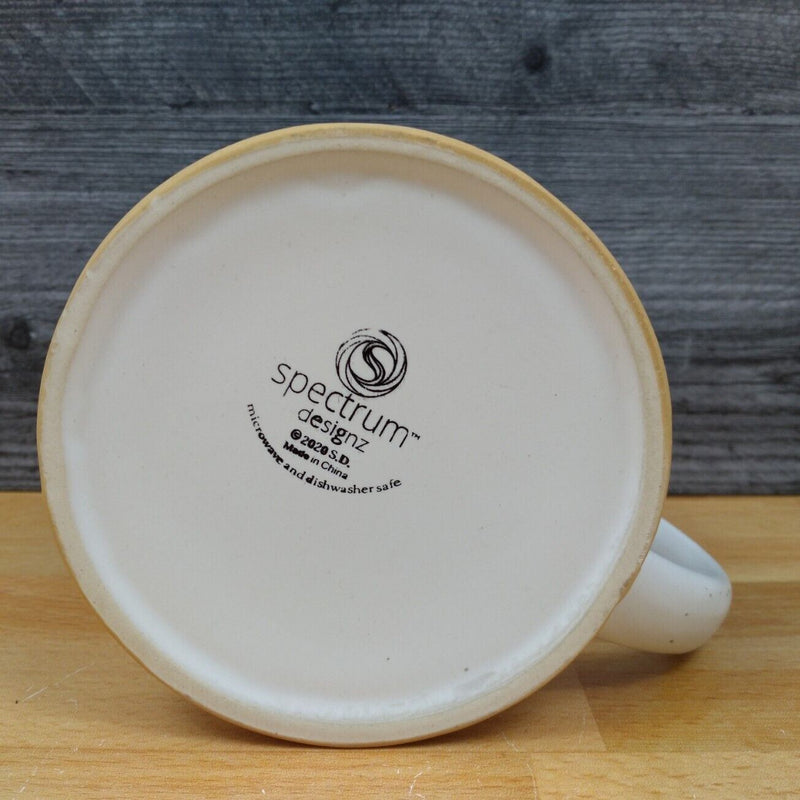 Load image into Gallery viewer, Religious Mathew Saying Coffee Mug 16oz (473ml) Embossed Tea Cup by Blue Sky