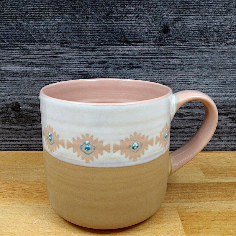 Load image into Gallery viewer, South Western Style Coffee Mug 17oz (455ml) Embossed Beverage Cup Blue Sky