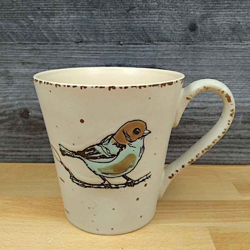 Load image into Gallery viewer, Easter Bird Cream Coffee Mug 16oz (473ml) Embossed Tea Cup by Blue Sky