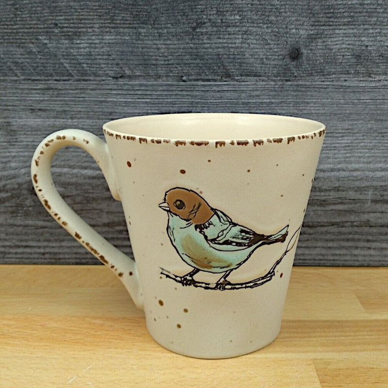 Load image into Gallery viewer, Easter Bird Cream Coffee Mug 16oz (473ml) Embossed Tea Cup by Blue Sky