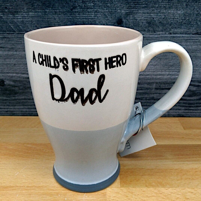 Load image into Gallery viewer, Dad Inspirational Father Hero Saying Coffee Mug Tea Cup by Blue Sky 23oz (680ml)