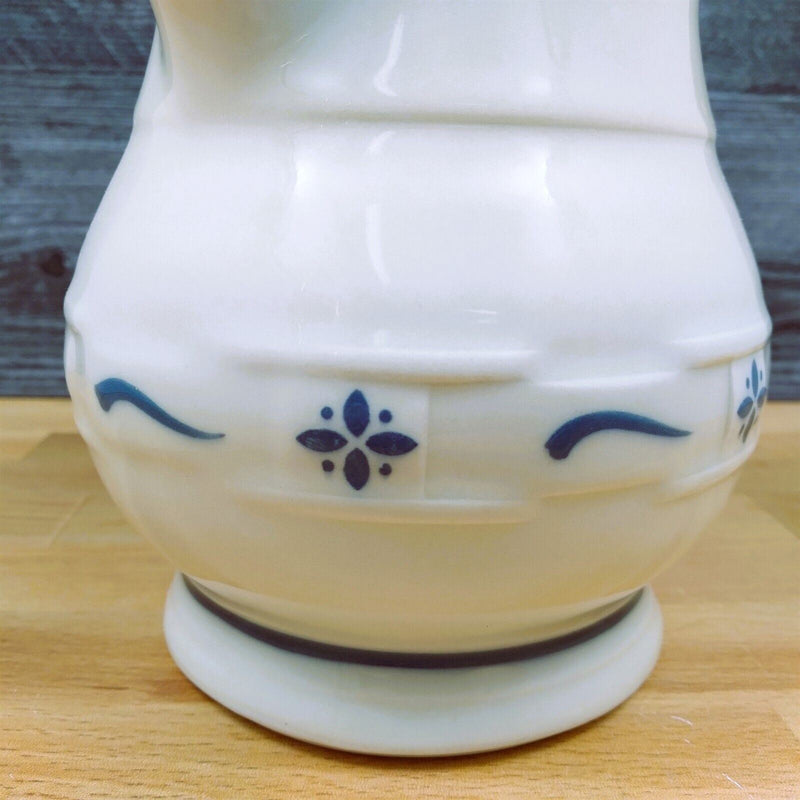 Load image into Gallery viewer, Longaberger Carafe 2qt Woven Traditions Classic Blue 64 oz Pitcher