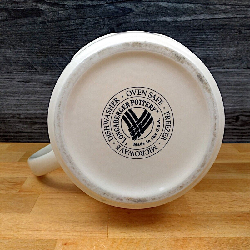 Load image into Gallery viewer, Longaberger Carafe 2qt Woven Traditions Classic Blue 64 oz Pitcher