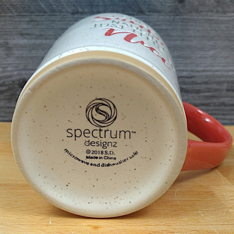 Load image into Gallery viewer, Holiday Santa Saying Coffee Mug 17oz 455ml Embossed Christmas Tea Cup Blue Sky