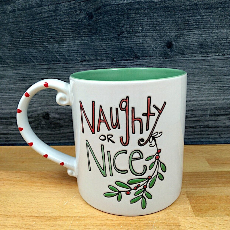 Load image into Gallery viewer, Holiday Coffee Mug Christmas Tea Cup 21oz 621ml Embossed Ceramics Blue Sky