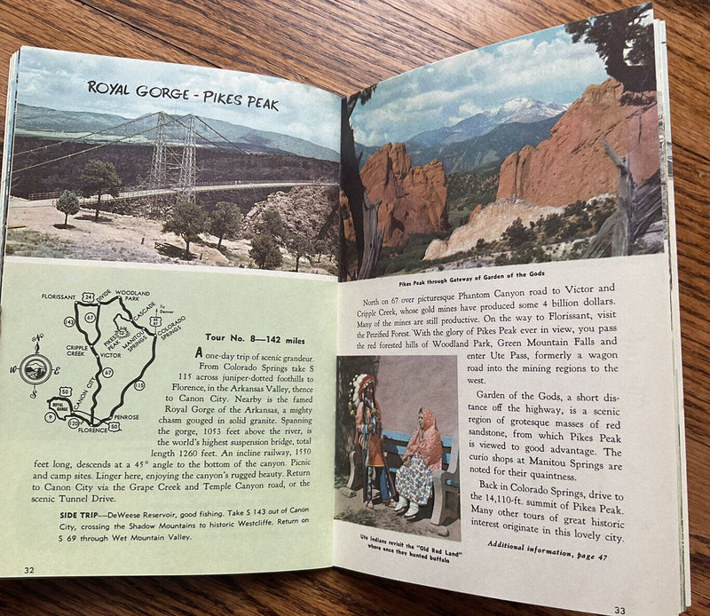 Load image into Gallery viewer, 1970 Official Colorado Vacation Guidebook with Maps
