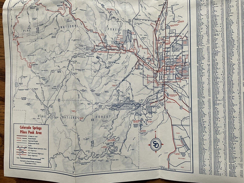 Load image into Gallery viewer, 1969 Standard Oil Denver Colorado Highway Transportation Travel Road Map