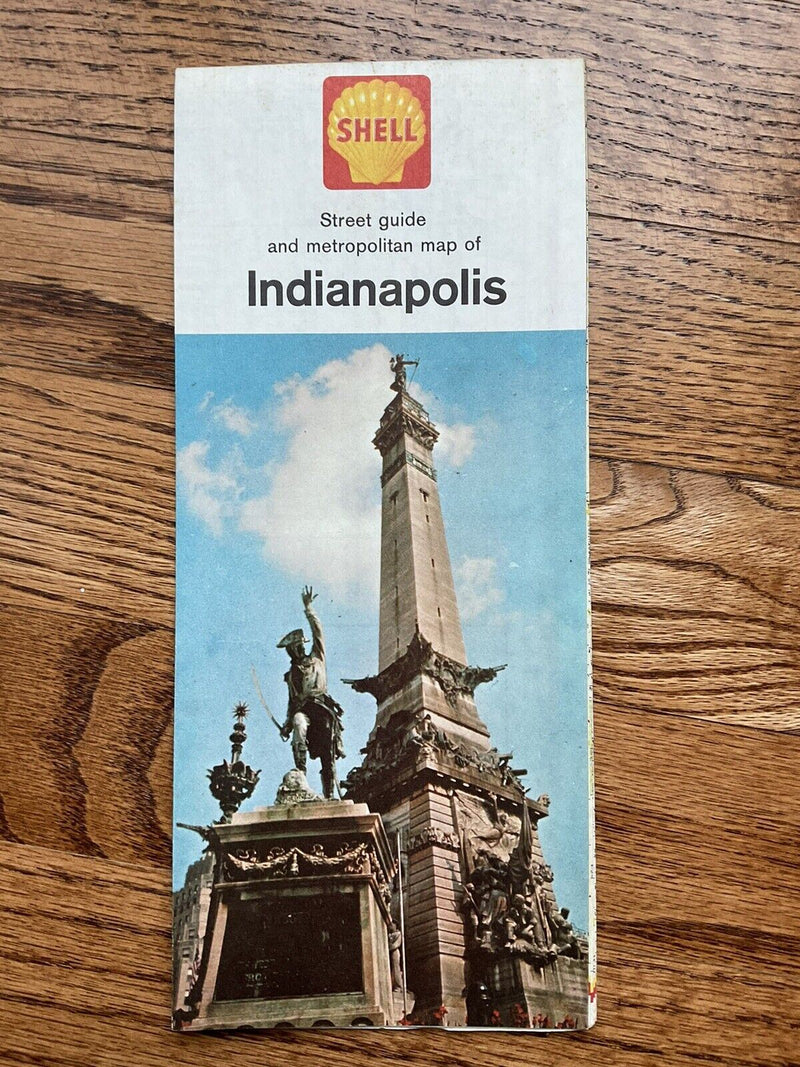 Load image into Gallery viewer, 1962 Official Indianapolis Indiana Street Transportation Travel Road Map
