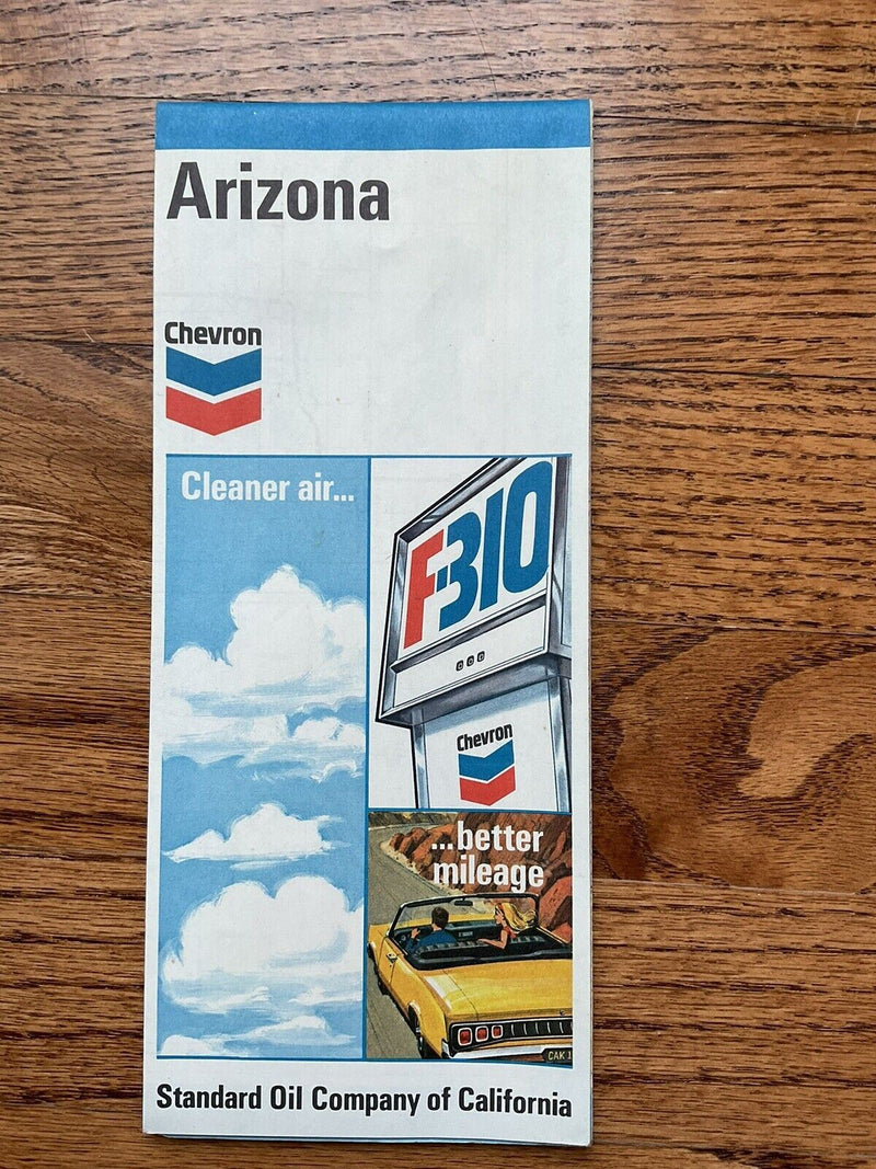 Load image into Gallery viewer, 1971 Chevon Arizona State Highway Transportation Travel Road Map