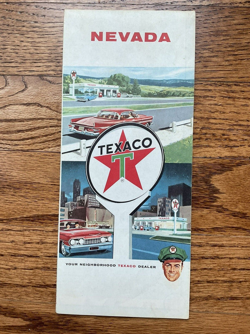 Load image into Gallery viewer, 1964 Texaco Nevada State Highway Transportation Travel Road Map