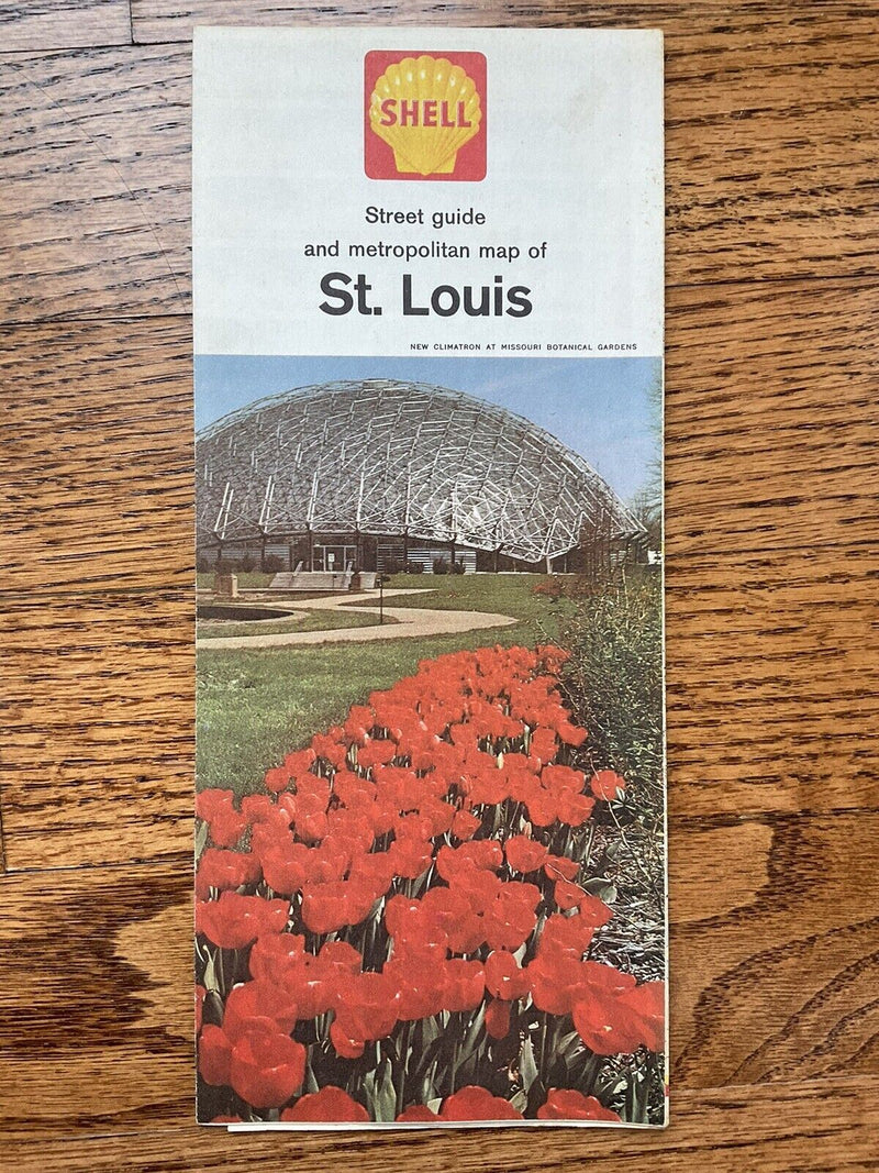 Load image into Gallery viewer, 1962 Shell St. Louis Missouri Transportation Travel Road Map
